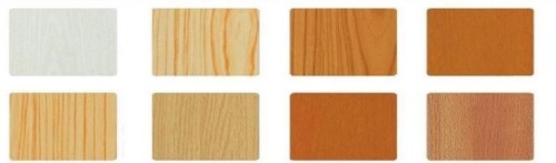 Fluorocarbon Sprayed Wood Grain Aluminum Veneer